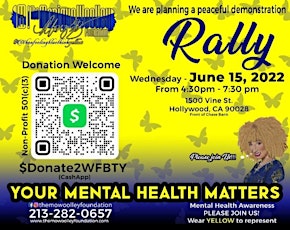 RALLY!  *A PEACEFUL DEMONSTRATION FOR MENTAL HEALTH AWARENESS tickets