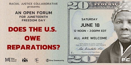 Does The U.S. Owe Reparations? tickets