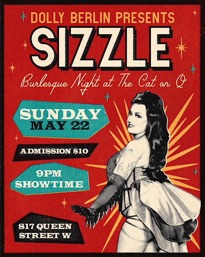 Sizzle: Burlesque Night at the Cat on Q image