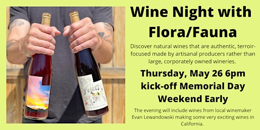 Wine Night with Flora/Fauna