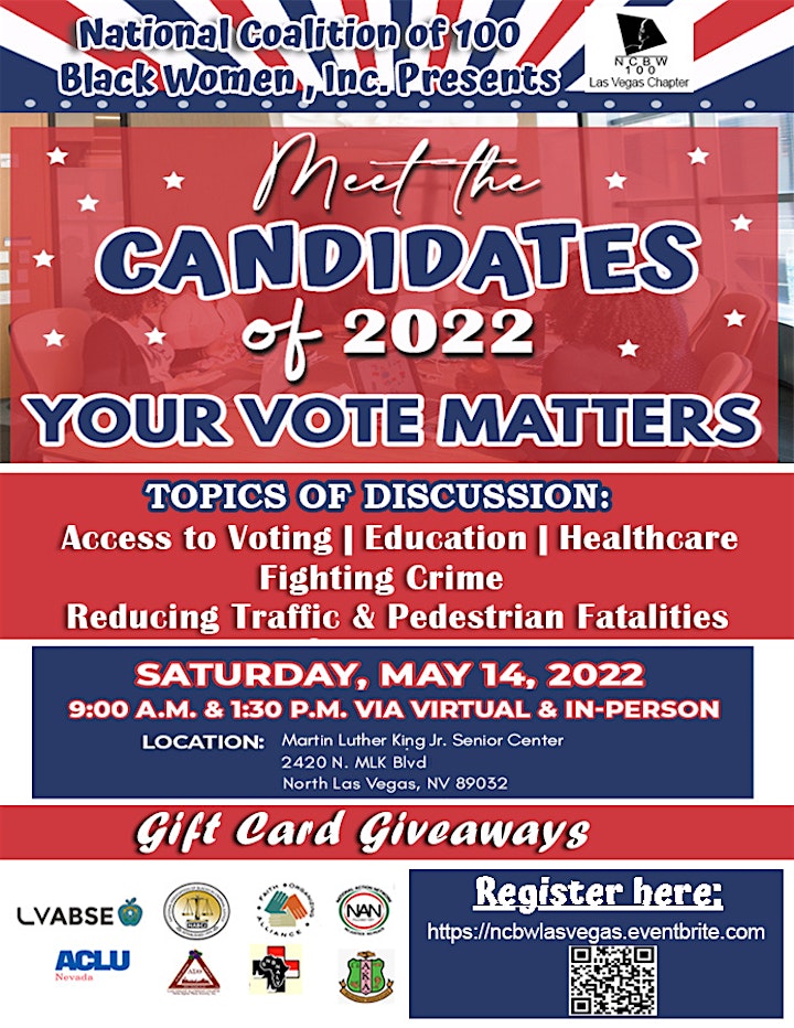 "Meet the Candidates of 2022- Your Vote Matters" Session 2 image