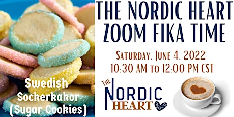 The Nordic Heart Fika Time: Swedish Sockerkakor  (Sugar Cookies) tickets