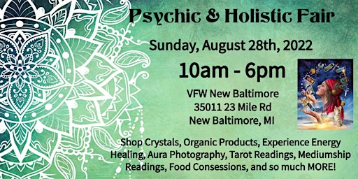 Psychic & Holistic Fair in New Baltimore!