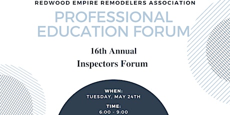 May Professional Education Forum