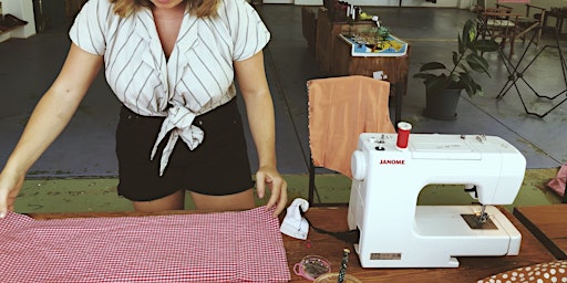 Mending skills workshop - hemming and patching