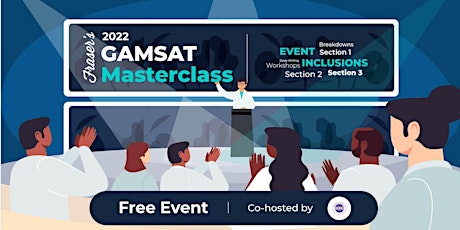 Free GAMSAT Masterclass | Melbourne | Cohosted by Monash Biomed tickets