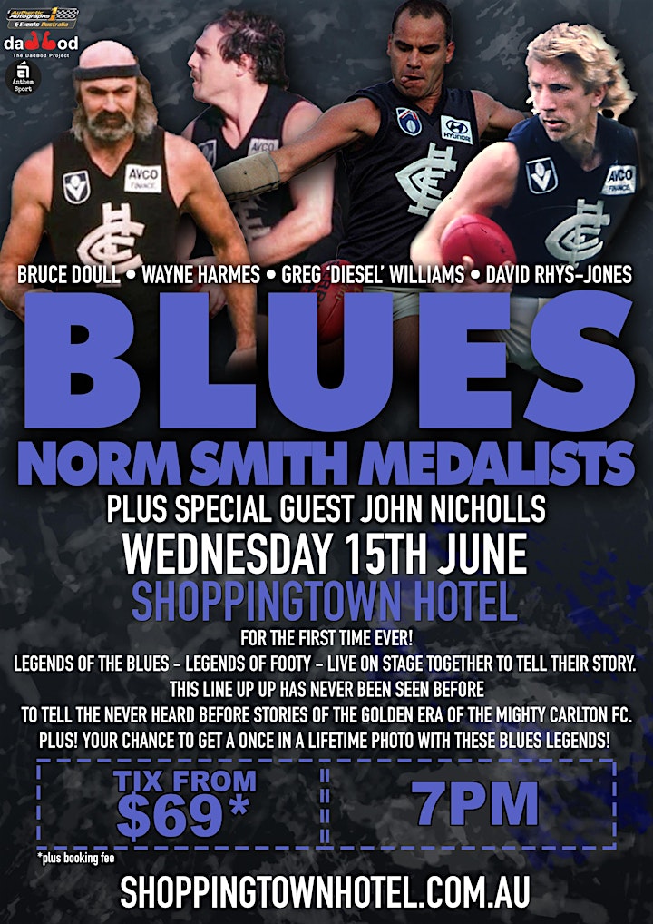 Blues Norm Smith Medalists ft Doull, Harmes, Diesel, Rhys-Jones! image