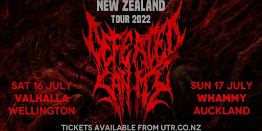 Defeated Sanity - AUCKLAND
