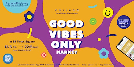 Good Vibes Only Market - Times Square tickets