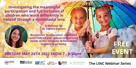 Investigating the meaningful participation and full inclusion of children.. ingressos