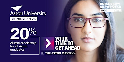 Aston University Postgraduate On-Campus Open Day