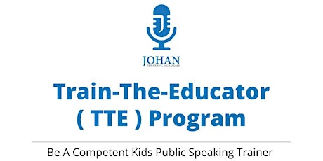 Online Train-The-Educator for Kids Public Speaking Program (Batch 14) tickets