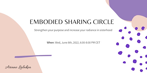 Embodied Sharing Circle for Goddesses in Action