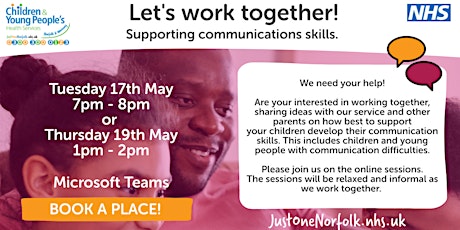 Working together - supporting communication skills tickets