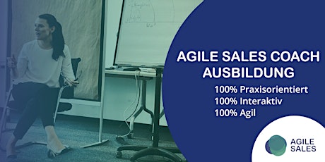 Hauptbild für zert. Agile Sales Coach Ausbildung 2022