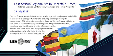 East African Regionalism in Uncertain Times tickets