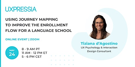 Using Journey Mapping to Improve the Enrollment Flow for a Language School tickets