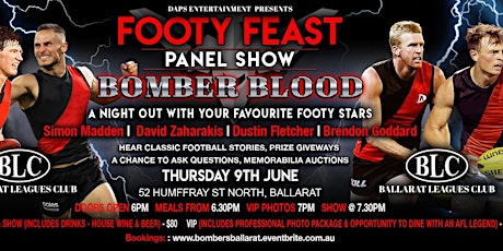 Bomber Blood tickets