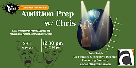Green Room Series: Audition Prep w/ Chris Ralph