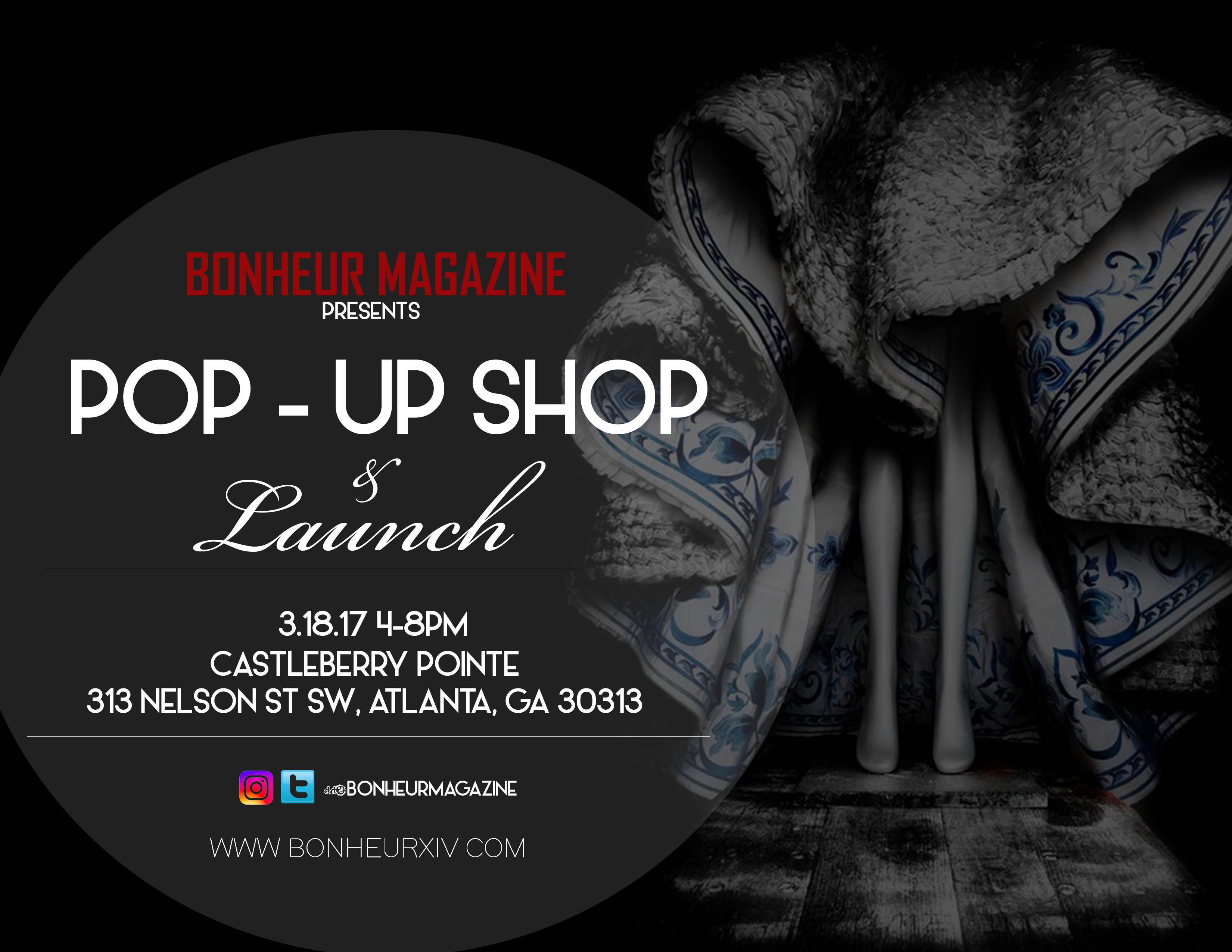 BONHEUR POP-UP-SHOP & LAUNCH