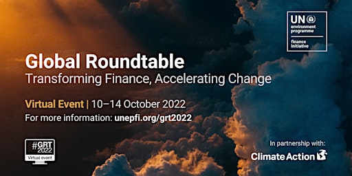 UNEP FI Global Roundtable 2022
