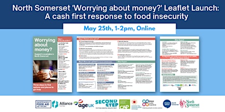 North Somerset 'Worrying About Money? Leaflet Launch tickets