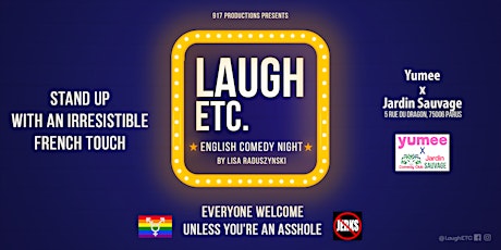 LAUGH ETC - English Stand-up Comedy billets