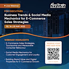 Business Trends and Social Media Mechanics for E-Commerce Sales Strategies tickets