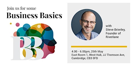 ideaSpace - Business Basics with Steve Brierley from Riverlane tickets