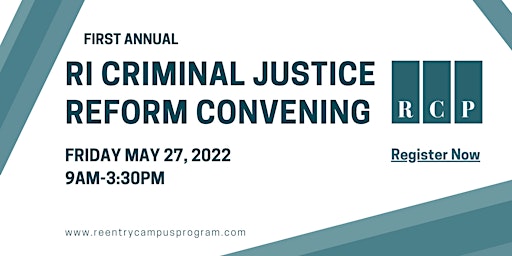 Rhode Island Criminal Justice Convening