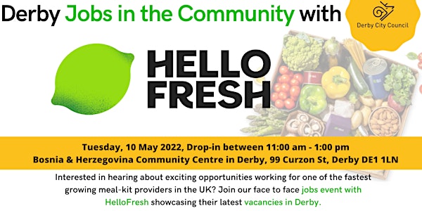 Derby Jobs in the Community with HelloFresh