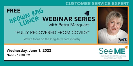 June 1 BROWN BAG LUNCH WEBINAR: Fully recovered from COVID? Tickets