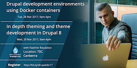 Post DrupalGov Developer Training: Docker [TUE], Drupal 8 theming [WED] primary image