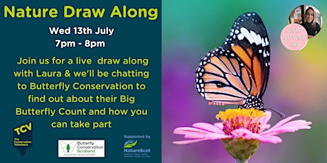 Nature Draw Along with Laura - Butterflies tickets