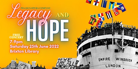 Legacy and Hope - Windrush Celebration Concert tickets