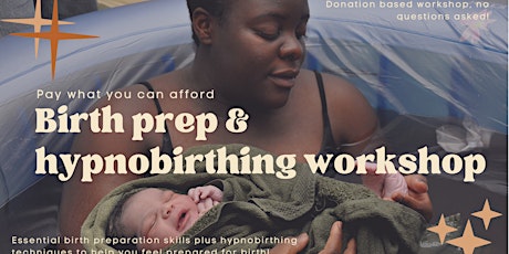 Pay as you can: Birth prep & Hypnobirthing full workshop