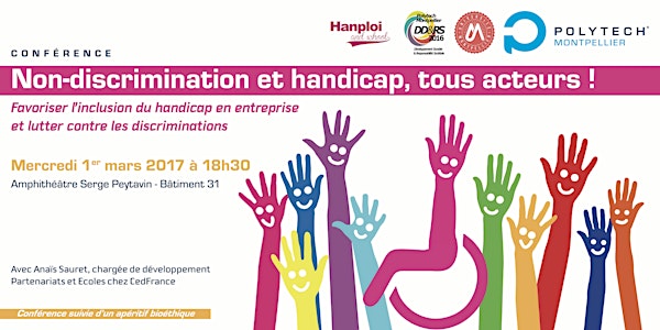 Non-discrimination et handicap, tous acteurs !