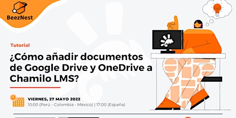 ¿Como añadir documentos de Google Drive y OneDrive a Chamilo LMS? boletos
