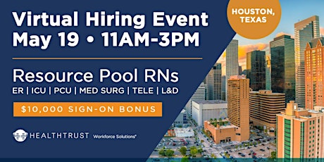 Registered Nurse - Resource Pool - Hiring Event! Instant Offers Made! tickets
