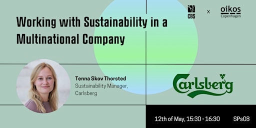 Green Week '22 - Working with Sustainability in a Multinational Company primary image