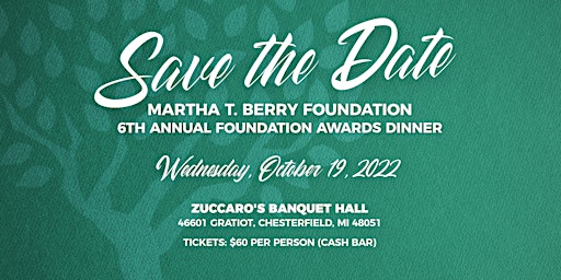 2022 Martha T Berry Foundation Annual Dinner