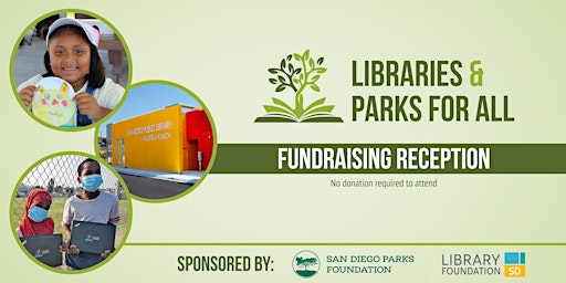 Fundraising Reception to Support Libraries & Parks for All