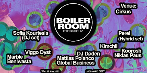 Boiler Room | Stockholm