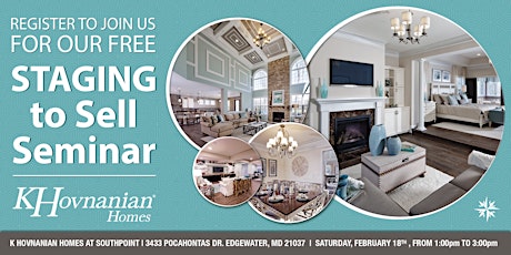 Staging to Sell at Southpointe by K. Hovnanian® Homes primary image