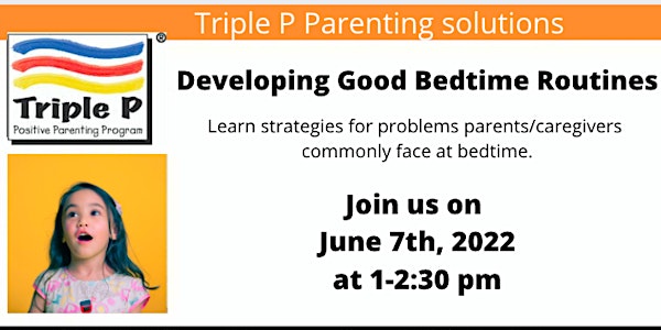 Triple P- Developing Good Bedtime Routines