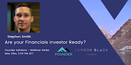 Are your Financials Investor Ready? tickets