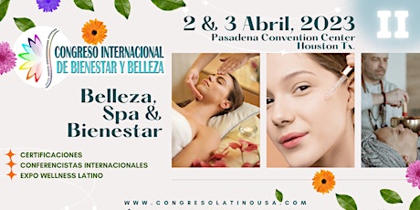 Congreso Internacional de Bienestar y Belleza  Abril 2-3, 2023