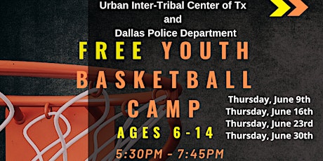 Dallas PD and UITCT Free Youth Basketball Camp tickets