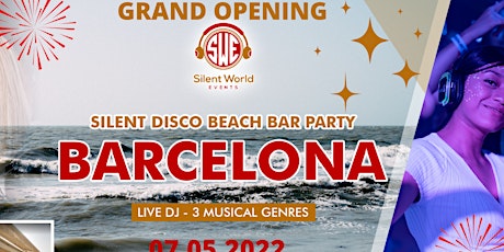 SILENT DISCO CITY BEACH OPENING PARTY BARCELONA (VIP- TICKET)