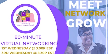 CMWP Virtual Networking - 1st Wednesdays